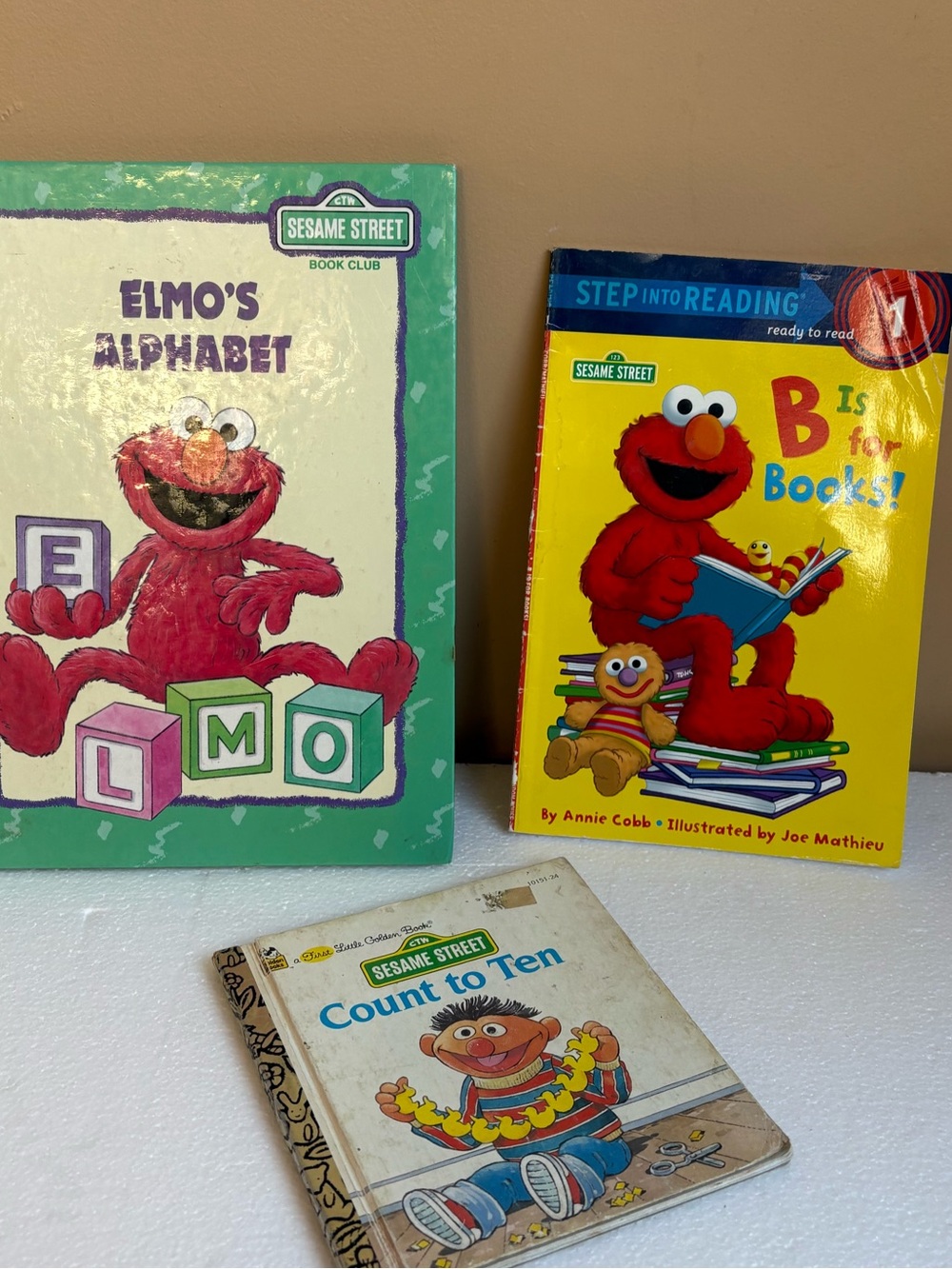 Sesame Street and Elmo books